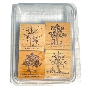 Stampin Up A Tree for All Seasons Set of 4